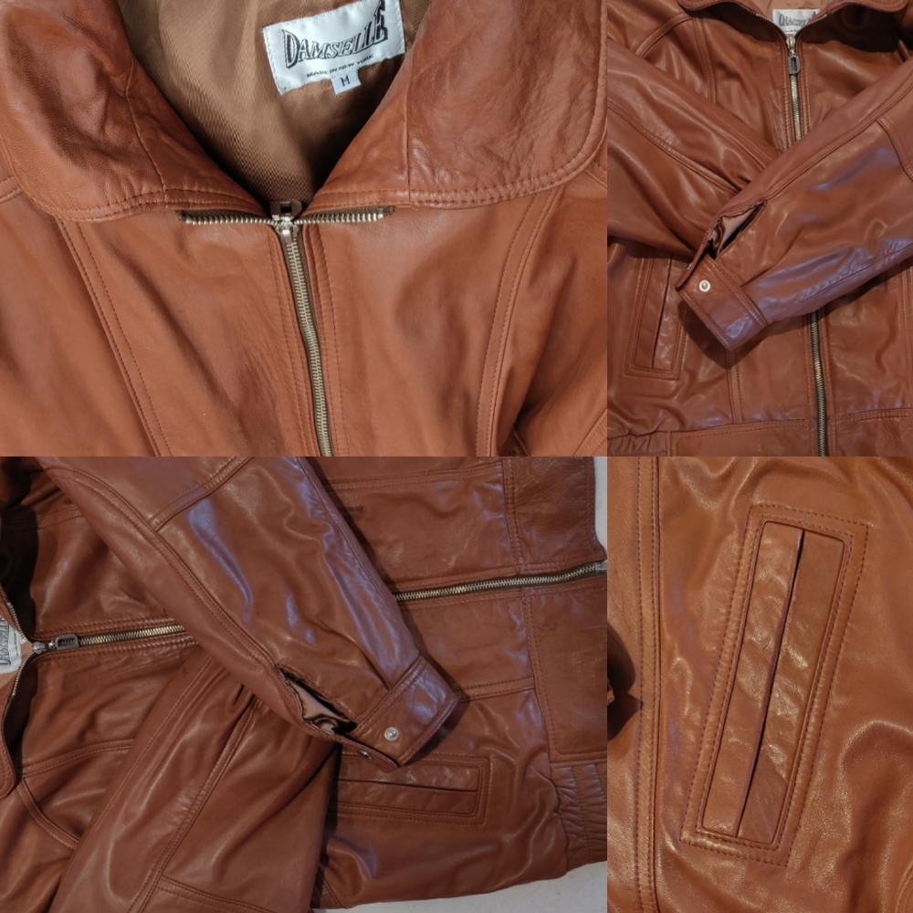 Damselle Soft Leather Jacket